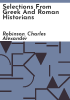 Selections_from_Greek_and_Roman_historians