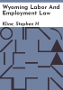 Wyoming_labor_and_employment_law