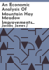 An_economic_analysis_of_mountain_hay_meadow_improvements_in_Wyoming