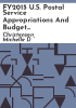 FY2015_U_S__Postal_Service_appropriations_and_budget_request