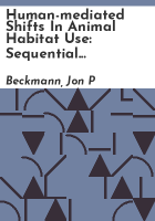 Human-mediated_shifts_in_animal_habitat_use
