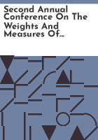 Second_annual_Conference_on_the_Weights_and_Measures_of_the_United_States