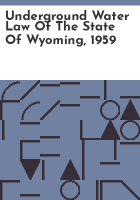 Underground_water_law_of_the_state_of_Wyoming__1959