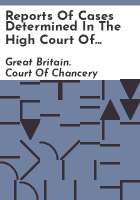 Reports_of_cases_determined_in_the_High_Court_of_Chancery