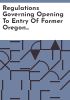 Regulations_governing_opening_to_entry_of_former_Oregon_and_California_railroad_and_Coos_Bay_Wagon_Road_grant_lands
