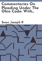 Commentaries_on_pleading_under_the_Ohio_code