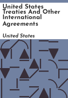 United_States_treaties_and_other_international_agreements