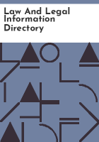 Law_and_legal_information_directory