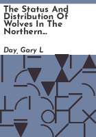 The_status_and_distribution_of_wolves_in_the_northern_Rocky_Mountains_of_the_United_States