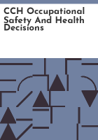 CCH_Occupational_safety_and_health_decisions