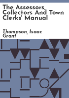 The_assessors__collectors_and_town_clerks__manual