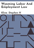 Wyoming_labor_and_employment_law