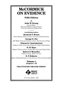 McCormick_on_evidence