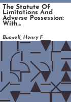 The_statute_of_limitations_and_adverse_possession