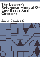 The_lawyer_s_reference_manual_of_law_books_and_citations