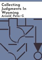 Collecting_judgments_in_Wyoming