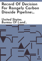 Record_of_decision_for_Rangely_carbon_dioxide_pipeline