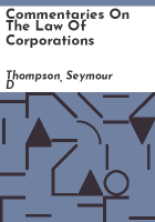 Commentaries_on_the_law_of_corporations