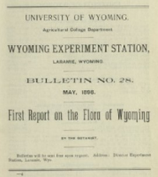First_report_on_the_flora_of_Wyoming