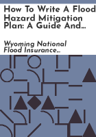 How_to_write_a_flood_hazard_mitigation_plan
