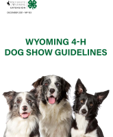 Wyoming_4-H_dog_show_guidelines