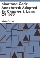 Montana_Code_Annotated