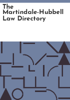 The_Martindale-Hubbell_law_directory